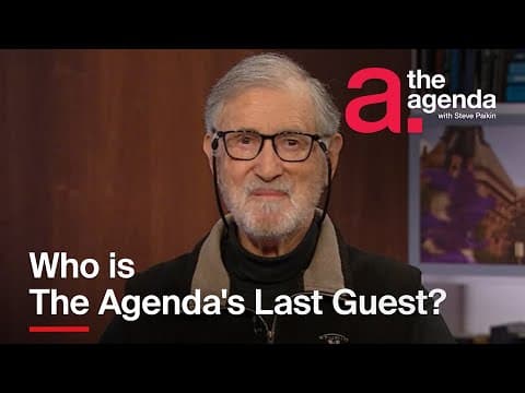YouTube thumbnail for Who is The Agenda's Last Guest? | The Agenda