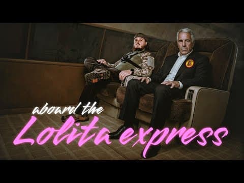 YouTube thumbnail for A French YouTuber infiltrated the Lolita Express