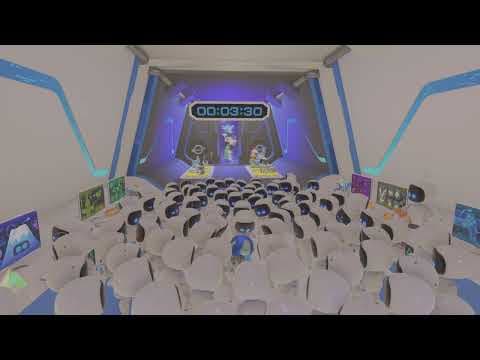 YouTube thumbnail for Astro Bot countdown party in ASTRO's PLAYROOM