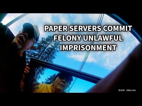YouTube thumbnail for Bodycam: Civil Paper Servers BLOCK and ATTACK Activists