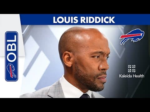 YouTube thumbnail for Louis Riddick: High Expectations For Josh Allen & The Bills Offense | One Bills Live | Buffalo Bills