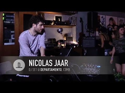 YouTube thumbnail for Nicolas Jaar Live @ Departamento, CDMX