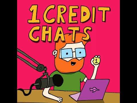 YouTube thumbnail for 1 Credit Chat - Alex Rushdy (Gojiguy, Control All Monsters, 13AM Games) on kaijus, Darius, and game development