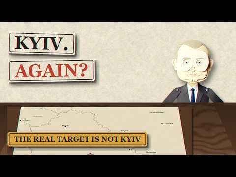 YouTube thumbnail for Russia's second Kyiv offensive: the objective is the supply line, not the capital