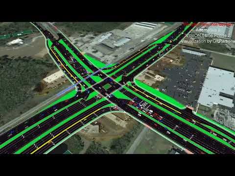 YouTube thumbnail for Found this concept today: Just one more turn lane and we'll fix traffic forever