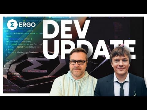 YouTube thumbnail for Dev Update August 11 2024 | Rosen Bridge, Crystal Pool, Paideia, Celaut, Sigs Mining, and more!