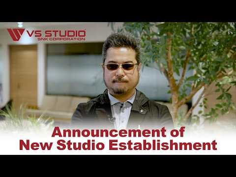 YouTube thumbnail for New Studio “VS Studio SNK” Announced from Katsuhiro Harada