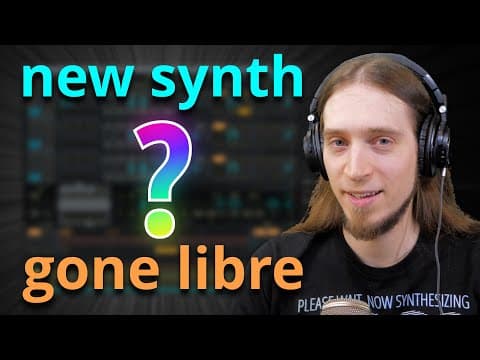YouTube thumbnail for This awesome synthesizer is now open-source!