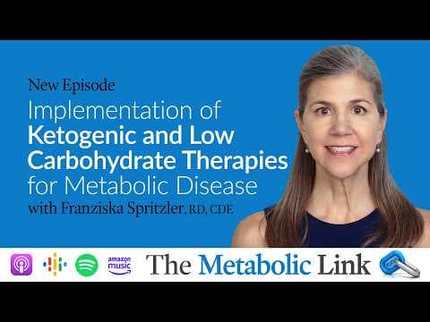 YouTube thumbnail for Implementation of Ketogenic & Low Carbohydrate Therapies for Metabolic Disease - RD Franziska Spritzler