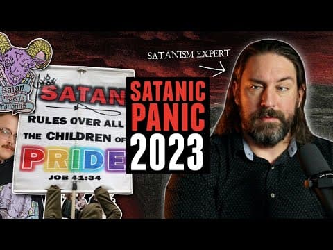 YouTube thumbnail for Satanism Expert Reacts to Anti-LGBT “Satanic” Panic