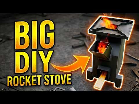 YouTube thumbnail for A Rocket stove