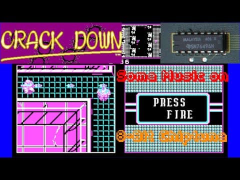 YouTube thumbnail for Crack Down [MS DOS] Some Music on Tandy 3 Voice