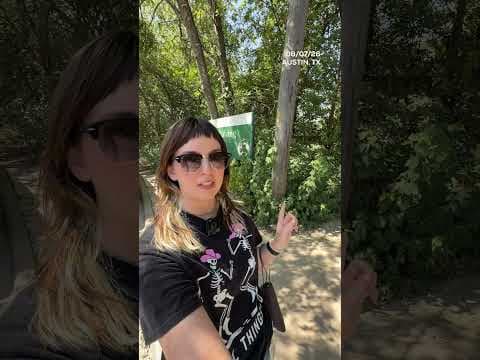 YouTube thumbnail for Goats are back and working on the trail around Lady Bird Lake in Austin!