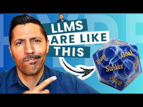 YouTube thumbnail for A great technical presentation on why LLMs could never work
