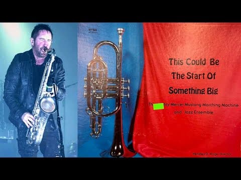 YouTube thumbnail for Trent Reznor of Nine Inch Nails playing a sax solo on a 1982 Mercer PA High School Jazz Band record