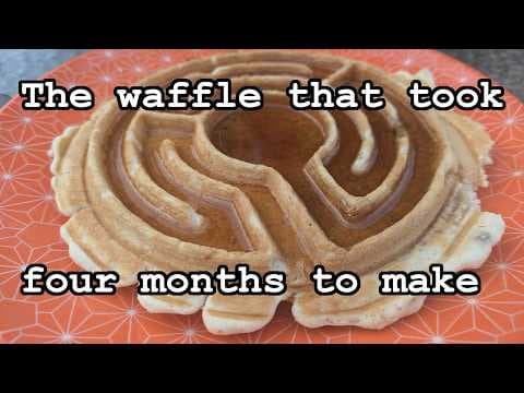 YouTube thumbnail for The waffle and the pantograph [28:38]