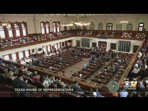 YouTube thumbnail for Answering Questions Surrounding Standstill During Texas Special Session (CBSDFW)