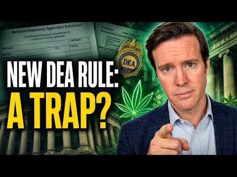 YouTube thumbnail for Cannabis Lawyers React to DEA's Shocking Schedule 3 Decision