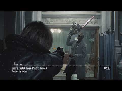 YouTube thumbnail for Resident Evil 9: Requiem - Leon's Combat Theme Music (Second Opinion)