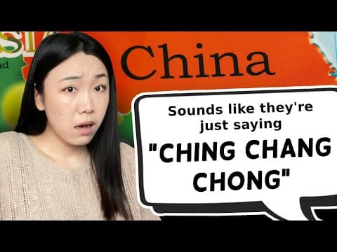 YouTube thumbnail for Why Chinese Isn’t Built for Rap (But That’s Changing)