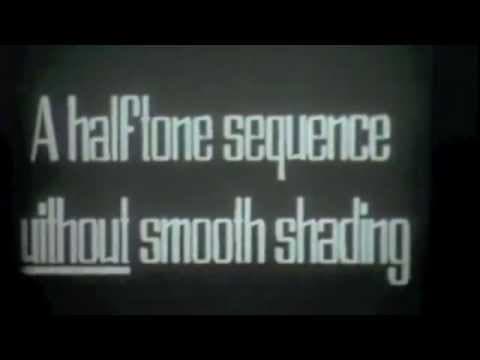 YouTube thumbnail for The first ever 3d animation (40 year old 3d computer graphics pixar 1972)