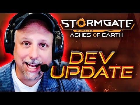YouTube thumbnail for Welcome to Stormgate: Campaign One Dev Update