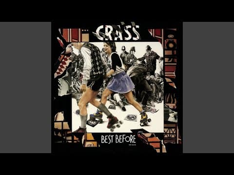 YouTube thumbnail for Do They Owe Us a Living? by Crass [punk]