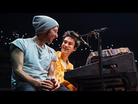 YouTube thumbnail for Jacob Collier & Chris Martin - Fix You (Live from the O2 Arena)