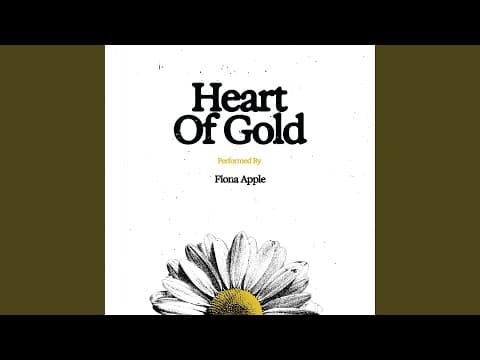 YouTube thumbnail for Fiona Apple - Heart Of Gold (2025)