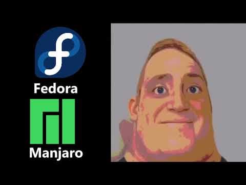 YouTube thumbnail for Linux Distros with Mr. Incredible