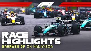 YouTube thumbnail for Race Highlights | 2026 Bahrain Grand Prix in Malaysia