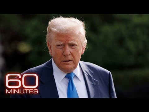 YouTube thumbnail for 60 Minutes airs anti-Trump segment in spite of 20 B lawsuit