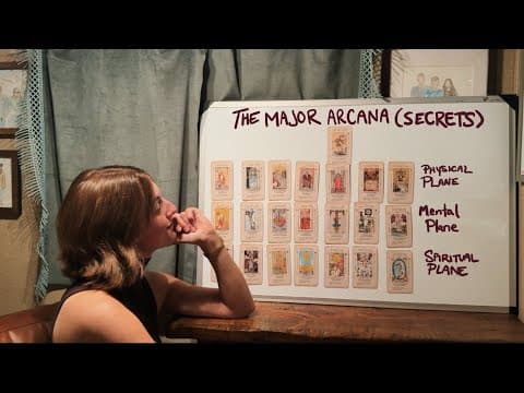 YouTube thumbnail for The Major Arcana Explained: The Soul's Journey Through the Physical, Mental & Spiritual Realms