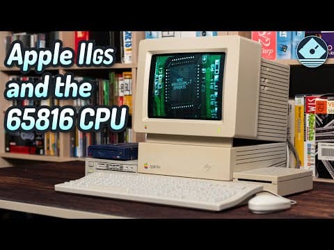 YouTube thumbnail for The Apple IIGS Megahertz Myth | Userlandia