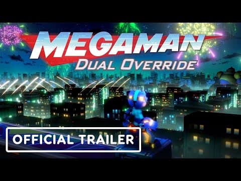YouTube thumbnail for Mega Man: Dual Override - Official Reveal Trailer | The Game Awards 2025