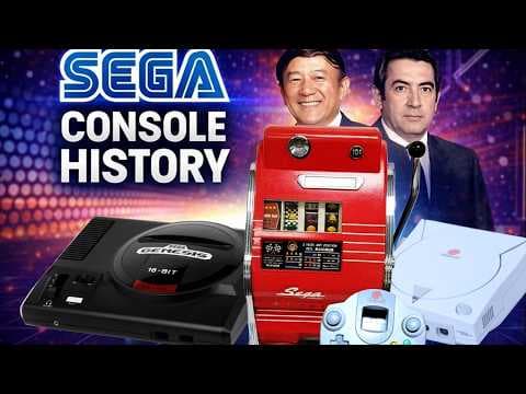 YouTube thumbnail for Sega Console History | From Casinos to Video Game Consoles