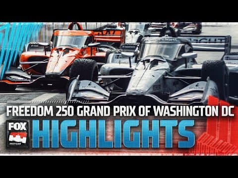 YouTube thumbnail for Freedom 250 Grand Prix of Washington DC Highlights
