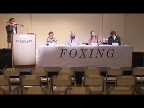 YouTube thumbnail for Foxing - Greyhound