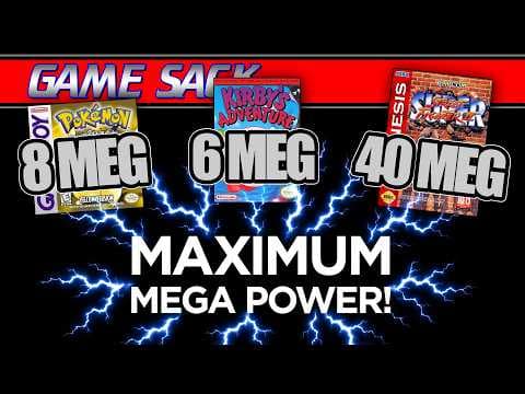 YouTube thumbnail for The BIGGEST, Most MEMORY INTENSIVE Cartridge Games on Each Console | GameSack