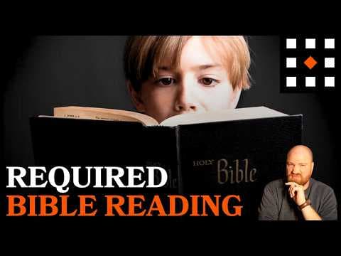 YouTube thumbnail for From YouTube/mindshift on the Texas required bible reading.