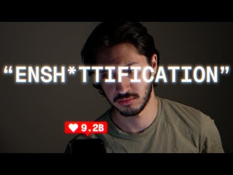 YouTube thumbnail for Social Media is a Trap: Algorithms and the Paradox of Convenience