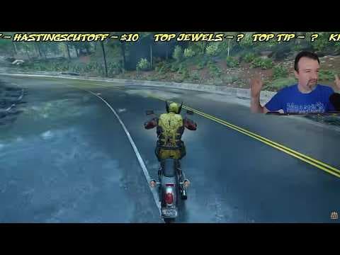 YouTube thumbnail for DSP clears Wolverine's motorcycle section without player input