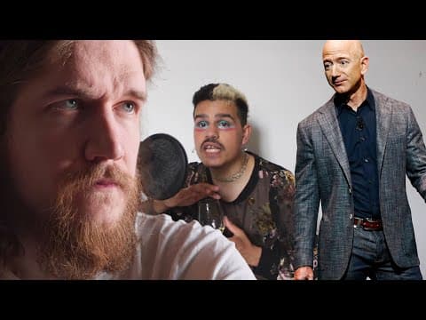 YouTube thumbnail for Bo Burnham vs. Jeff Bezos | CJ the X [2:26:14]