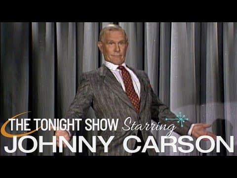YouTube thumbnail for Tommy Smothers Walks Out As Johnny | Carson Tonight Show