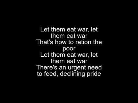 YouTube thumbnail for Bad Religion-Let Them Eat War Lyrics