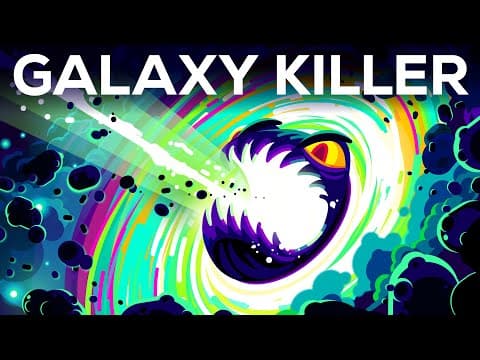 YouTube thumbnail for The Black Hole That Kills Galaxies