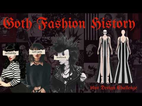 YouTube thumbnail for Goth Fashion Subculture History