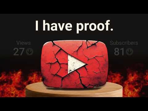 YouTube thumbnail for Youtube Algorithm - views going down across platform pushing people to shorts