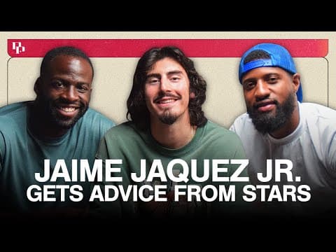 YouTube thumbnail for Jaime Jaquez Jr. On Being Drafted By The Miami Heat, Guarding PG, & Needing NBA Vet