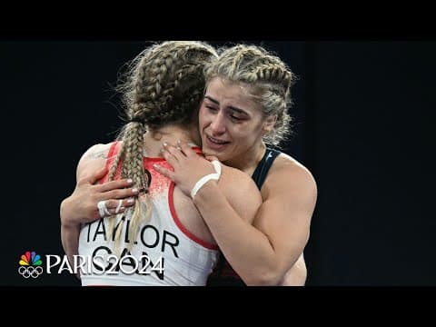 YouTube thumbnail for [FRE] Team USA's Helen Maroulis pinned Canada's Hannah Taylor in TWENTY FOUR SECONDS – Bronze Medal Match
